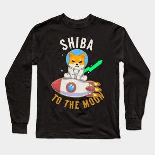 shiba inu coin to the moon Long Sleeve T-Shirt